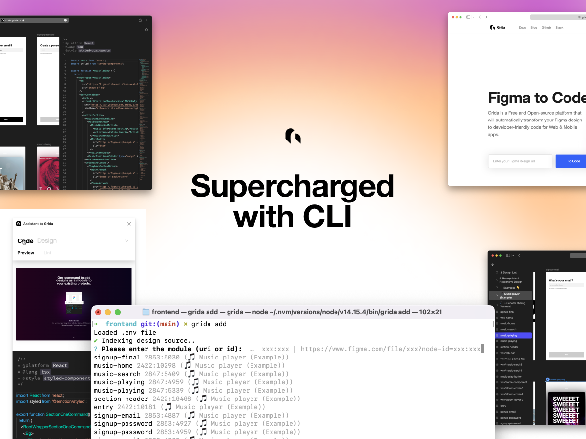introducing grida cli - a cli for your figma design